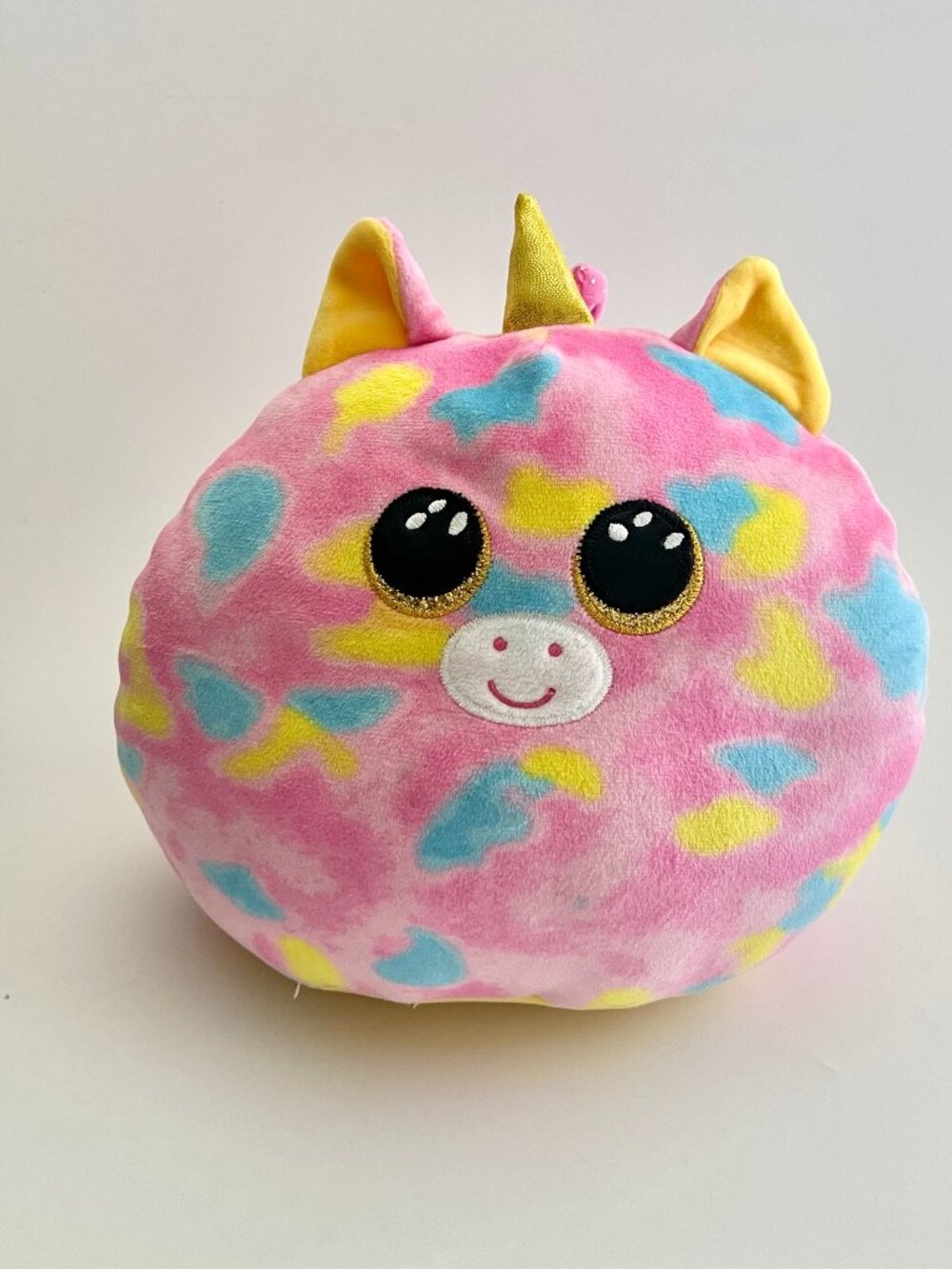 Ty Beanie Baby Squish A Boo Plush Unicorn Fantasia